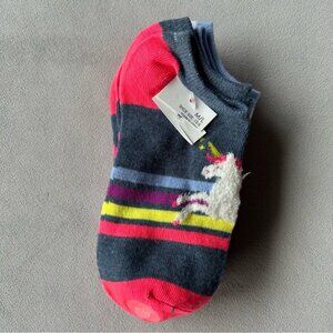 Set of 5 Pairs ~ No Show Socks ~ Kids ML Shoe Size 13-5 ~ Brand New